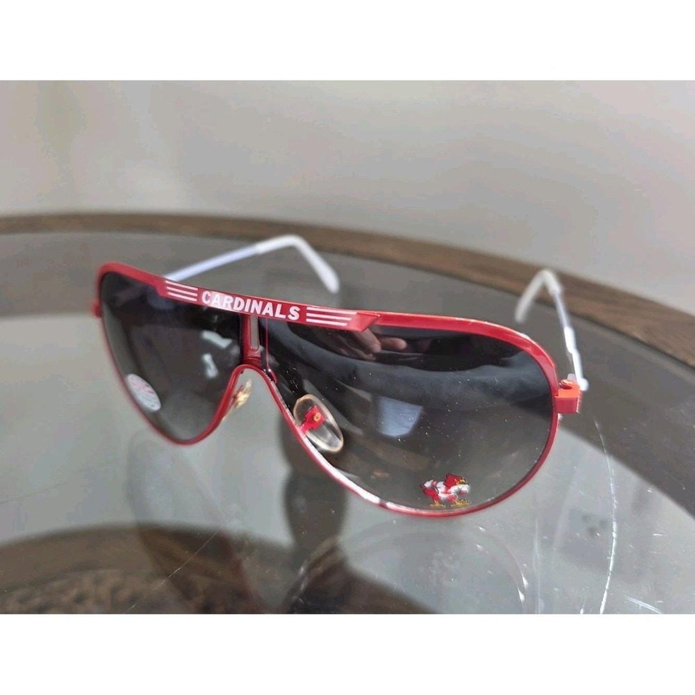 Vintage Louisville Cardinals Sunglasses NOS New Old Stock UV400 NCAA Aviator